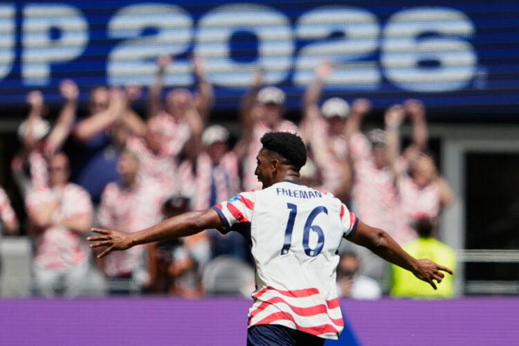 Alex Freeman, son of NFL standout, scores for US in World Cup win